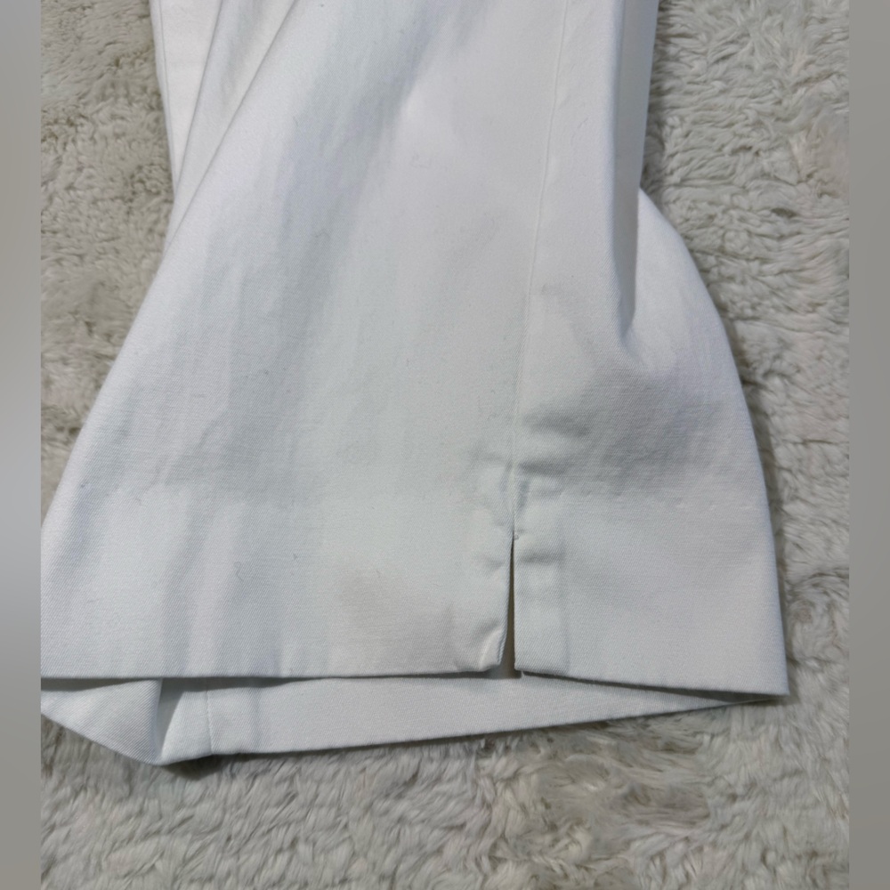Talbots Signature size 16 white ankle pants - Picture 7 of 7
